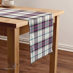 Scottish Alexander of Menstry Dress Ancient Clan Tartan Table Runner Clan Tartan Table Runner - Crest Classic Scottish Plaid Tartan Plaid