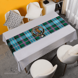 Scottish Alexander of Menstry Hunting Ancient Clan Tartan Table Runner Clan Tartan Table Runner - Crest Classic Scottish Plaid Tartan Plaid