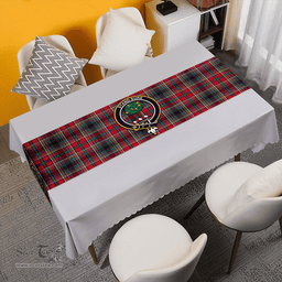 Scottish Anderson of Arbrake Clan Tartan Table Runner Clan Tartan Table Runner - Crest Classic Scottish Plaid Tartan Plaid
