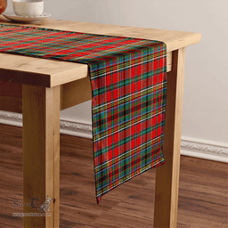 Scottish Anderson of Ardbrake Weathered Clan Tartan Table Runner Clan Tartan Table Runner - Crest Classic Scottish Plaid Tartan Plaid