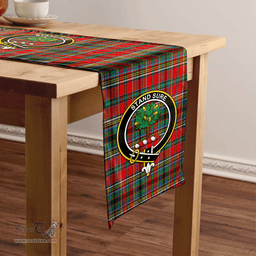 Scottish Anderson of Ardbrake Weathered Clan Tartan Table Runner Clan Tartan Table Runner - Crest Classic Scottish Plaid Tartan Plaid