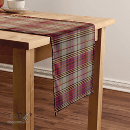 Scottish Anderson Ross Weathered Clan Tartan Table Runner Clan Tartan Table Runner - Crest Classic Scottish Plaid Tartan Plaid