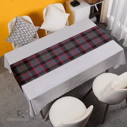 Scottish Alexander Hunting Weathered Clan Tartan Table Runner Clan Tartan Table Runner - Crest Classic Scottish Plaid Tartan Plaid