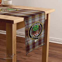 Scottish Anderson Ross Modern Clan Tartan Table Runner Clan Tartan Table Runner - Crest Classic Scottish Plaid Tartan Plaid