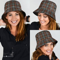 Scottish Murray of Atholl Weathered Plaid Tartan Bucket Hat - Tartan Plaid Brim Hat Scottish Plaid Tartan Plaid - ScotsTee - scotstee.com