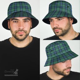 Scottish Sinclair Hunting Ancient Plaid Tartan Bucket Hat - Tartan Plaid Brim Hat Scottish Plaid Tartan Plaid - ScotsTee - scotstee.com