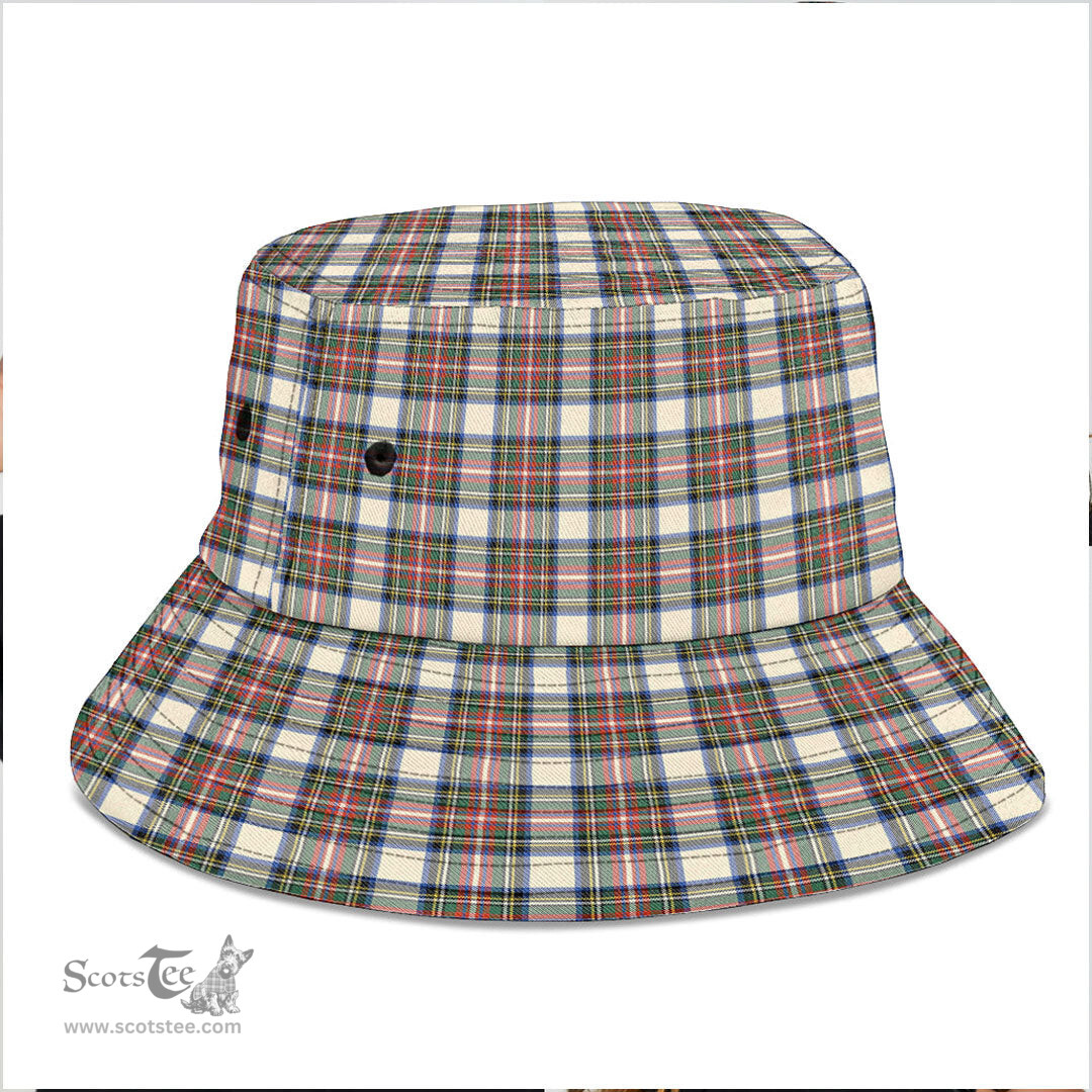 Scottish Stewart Dress Ancient Plaid Tartan Bucket Hat - Tartan Plaid Brim Hat Scottish Plaid Tartan Plaid - ScotsTee - scotstee.com