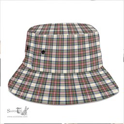 Scottish Stewart Dress Ancient Plaid Tartan Bucket Hat - Tartan Plaid Brim Hat Scottish Plaid Tartan Plaid - ScotsTee - scotstee.com