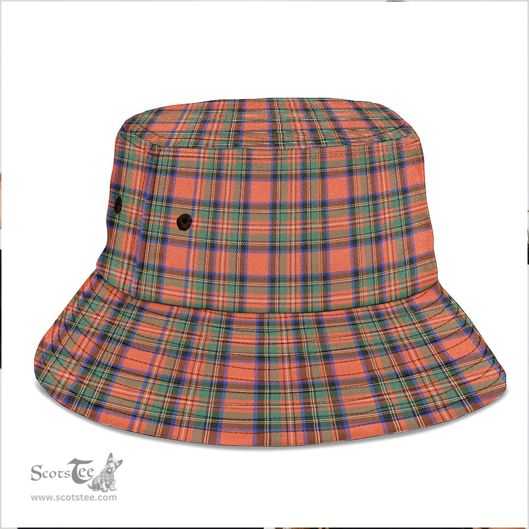 Scottish Stewart Royal Ancient Plaid Tartan Bucket Hat - Tartan Plaid Brim Hat Scottish Plaid Tartan Plaid - ScotsTee - scotstee.com