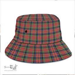 Scottish MacPherson Ancient Plaid Tartan Bucket Hat - Tartan Plaid Brim Hat Scottish Plaid Tartan Plaid - ScotsTee - scotstee.com