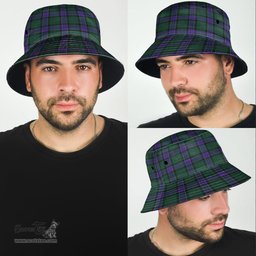 Scottish Sinclair Hunting Modern Plaid Tartan Bucket Hat - Tartan Plaid Brim Hat Scottish Plaid Tartan Plaid - ScotsTee - scotstee.com
