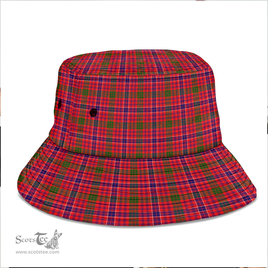 Scottish MacRae Modern Plaid Tartan Bucket Hat - Tartan Plaid Brim Hat Scottish Plaid Tartan Plaid - ScotsTee - scotstee.com