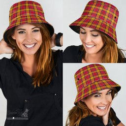 Scottish Scrymgeour Plaid Tartan Bucket Hat - Tartan Plaid Brim Hat Scottish Plaid Tartan Plaid - ScotsTee - scotstee.com