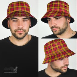 Scottish Scrymgeour Plaid Tartan Bucket Hat - Tartan Plaid Brim Hat Scottish Plaid Tartan Plaid - ScotsTee - scotstee.com