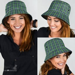 Scottish MacThomas Ancient Plaid Tartan Bucket Hat - Tartan Plaid Brim Hat Scottish Plaid Tartan Plaid - ScotsTee - scotstee.com