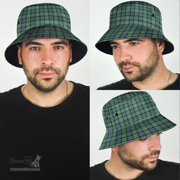 Scottish MacThomas Ancient Plaid Tartan Bucket Hat - Tartan Plaid Brim Hat Scottish Plaid Tartan Plaid - ScotsTee - scotstee.com
