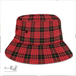 Scottish MacQueen Modern Plaid Tartan Bucket Hat - Tartan Plaid Brim Hat Scottish Plaid Tartan Plaid - ScotsTee - scotstee.com