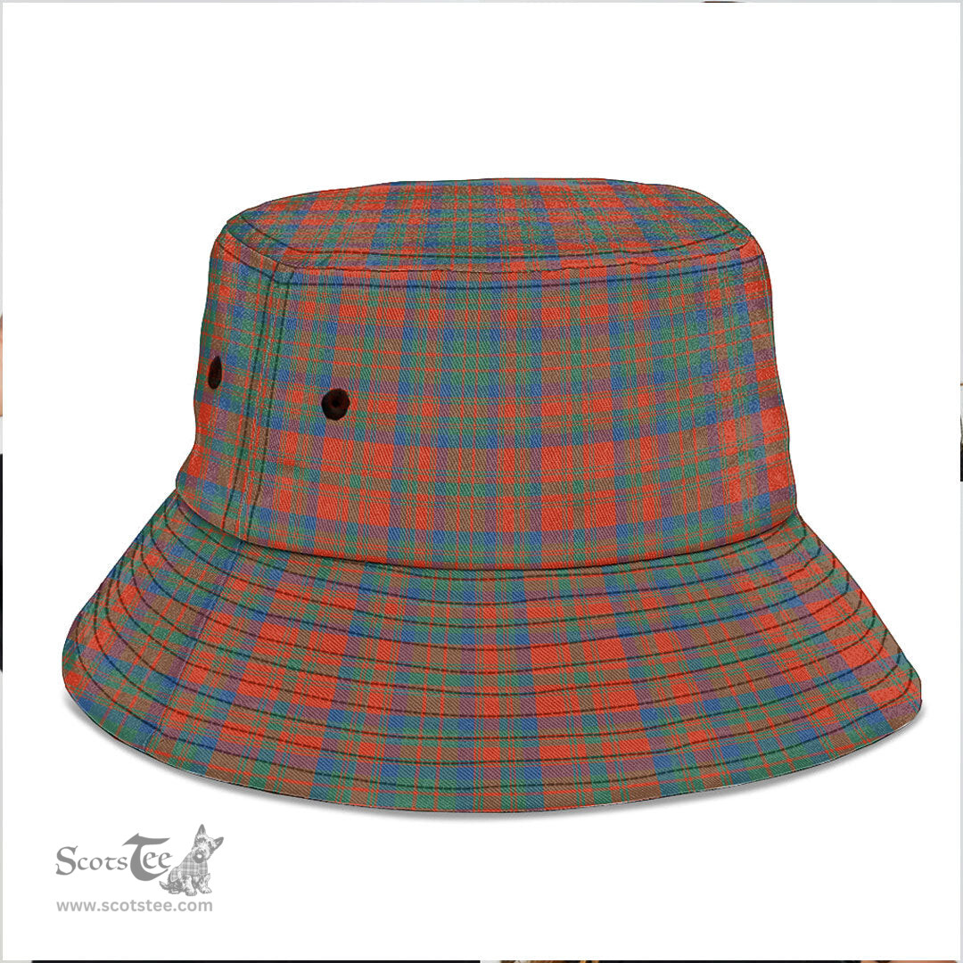 Scottish Matheson Ancient Plaid Tartan Bucket Hat - Tartan Plaid Brim Hat Scottish Plaid Tartan Plaid - ScotsTee - scotstee.com