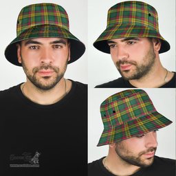 Scottish MacMillan Old Ancient Plaid Tartan Bucket Hat - Tartan Plaid Brim Hat Scottish Plaid Tartan Plaid - ScotsTee - scotstee.com
