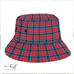 Scottish MacTavish Modern Plaid Tartan Bucket Hat - Tartan Plaid Brim Hat Scottish Plaid Tartan Plaid - ScotsTee - scotstee.com