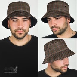 Scottish Kennedy Weathered Plaid Tartan Bucket Hat - Tartan Plaid Brim Hat Scottish Plaid Tartan Plaid - ScotsTee - scotstee.com