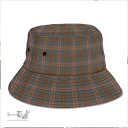 Scottish Kennedy Weathered Plaid Tartan Bucket Hat - Tartan Plaid Brim Hat Scottish Plaid Tartan Plaid - ScotsTee - scotstee.com