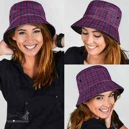 Scottish Montgomery Modern Plaid Tartan Bucket Hat - Tartan Plaid Brim Hat Scottish Plaid Tartan Plaid - ScotsTee - scotstee.com