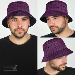 Scottish Montgomery Modern Plaid Tartan Bucket Hat - Tartan Plaid Brim Hat Scottish Plaid Tartan Plaid - ScotsTee - scotstee.com