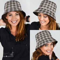 Scottish MacPherson Dress Ancient Plaid Tartan Bucket Hat - Tartan Plaid Brim Hat Scottish Plaid Tartan Plaid - ScotsTee - scotstee.com