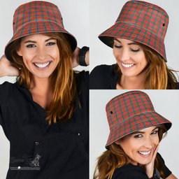 Scottish Sinclair Ancient Plaid Tartan Bucket Hat - Tartan Plaid Brim Hat Scottish Plaid Tartan Plaid - ScotsTee - scotstee.com