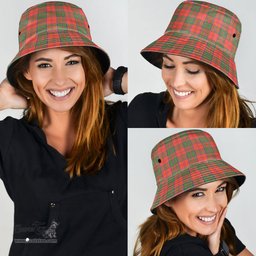 Scottish Grant Ancient Plaid Tartan Bucket Hat - Tartan Plaid Brim Hat Scottish Plaid Tartan Plaid - ScotsTee - scotstee.com