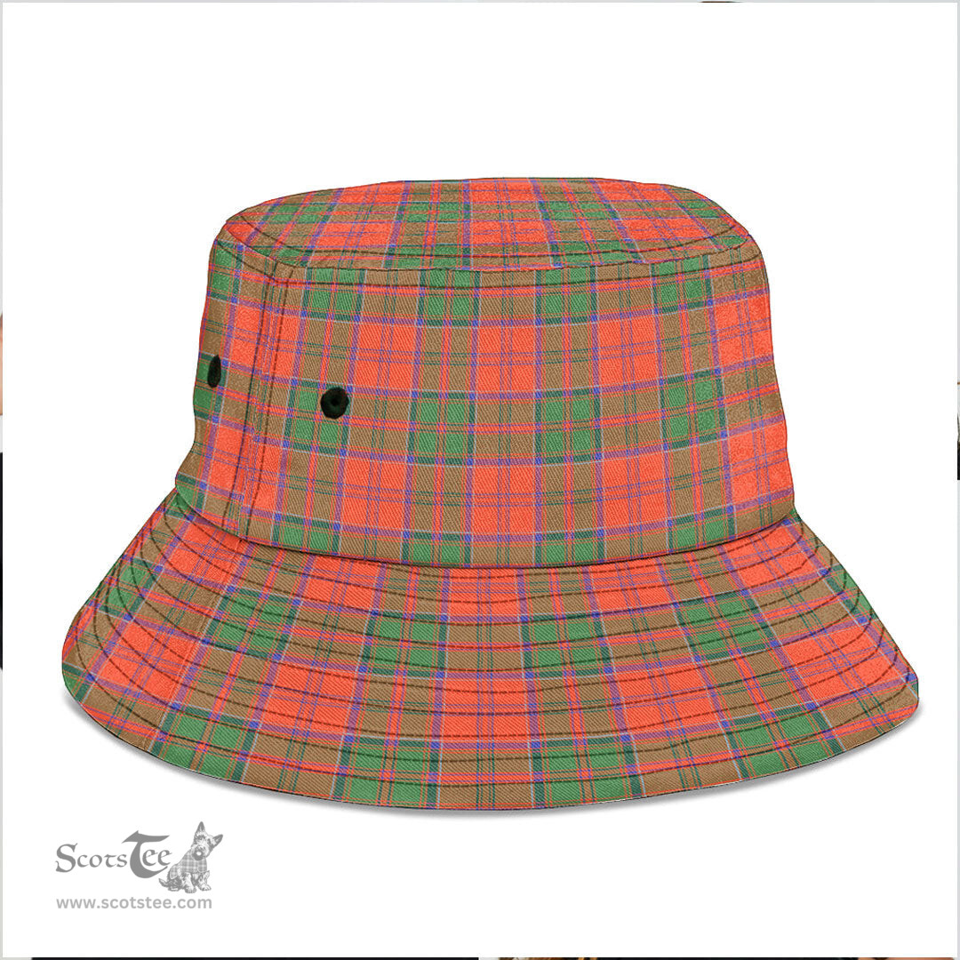 Scottish Grant Ancient Plaid Tartan Bucket Hat - Tartan Plaid Brim Hat Scottish Plaid Tartan Plaid - ScotsTee - scotstee.com