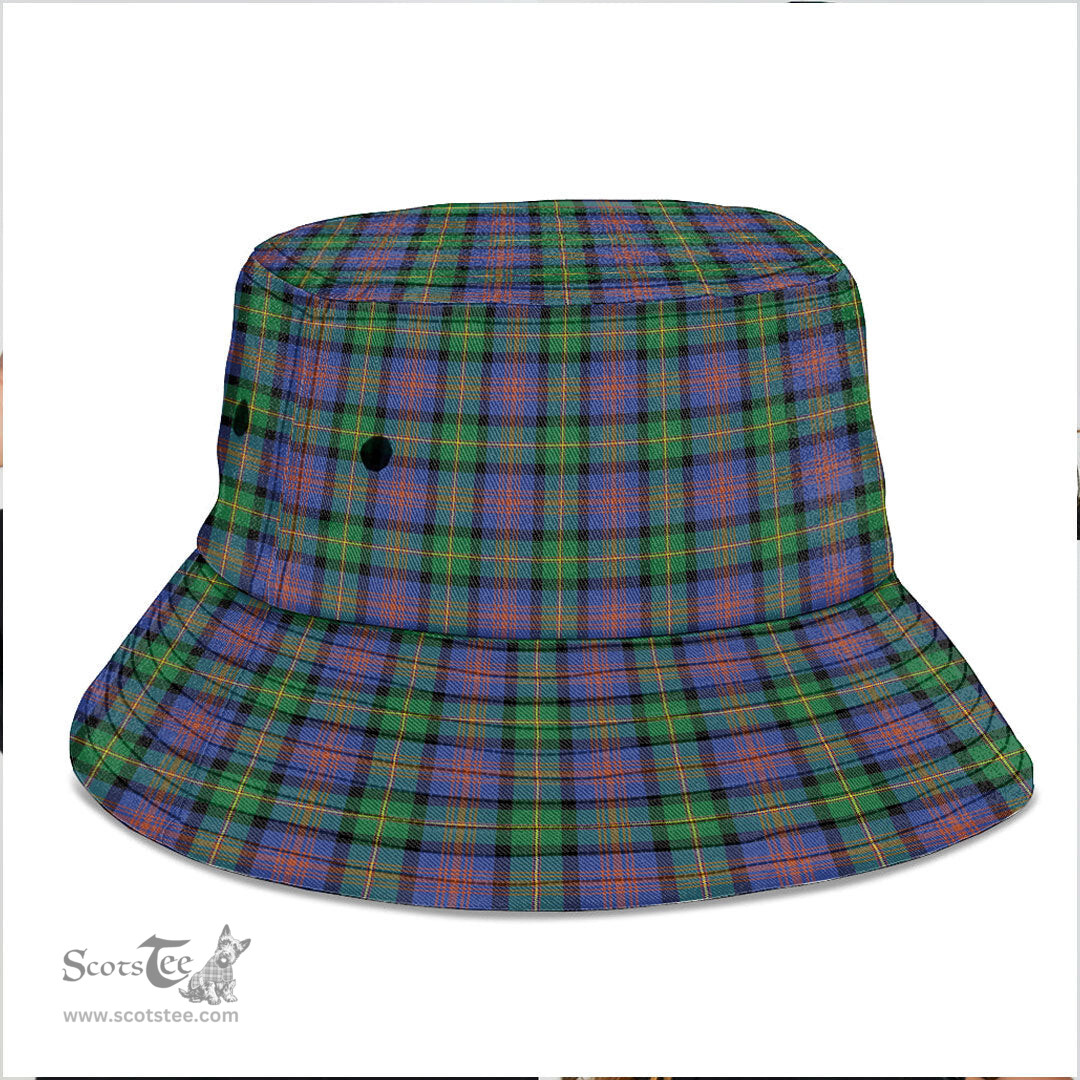 Scottish Logan Ancient Plaid Tartan Bucket Hat - Tartan Plaid Brim Hat Scottish Plaid Tartan Plaid - ScotsTee - scotstee.com