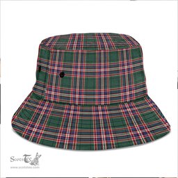 Scottish MacFarlane Hunting Modern Plaid Tartan Bucket Hat - Tartan Plaid Brim Hat Scottish Plaid Tartan Plaid - ScotsTee - scotstee.com