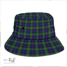Scottish MacThomas Modern Plaid Tartan Bucket Hat - Tartan Plaid Brim Hat Scottish Plaid Tartan Plaid - ScotsTee - scotstee.com