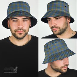 Scottish Stewart of Appin Hunting Ancient Plaid Tartan Bucket Hat - Tartan Plaid Brim Hat Scottish Plaid Tartan Plaid - ScotsTee - scotstee.com