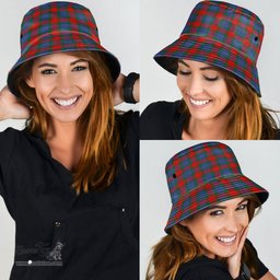Scottish Mar Plaid Tartan Bucket Hat - Tartan Plaid Brim Hat Scottish Plaid Tartan Plaid - ScotsTee - scotstee.com
