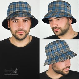 Scottish Napier Ancient Plaid Tartan Bucket Hat - Tartan Plaid Brim Hat Scottish Plaid Tartan Plaid - ScotsTee - scotstee.com