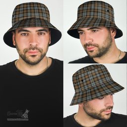 Scottish Gordon Weathered Plaid Tartan Bucket Hat - Tartan Plaid Brim Hat Scottish Plaid Tartan Plaid - ScotsTee - scotstee.com