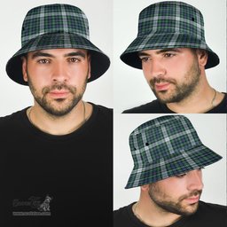 Scottish MacKenzie Dress Ancient Plaid Tartan Bucket Hat - Tartan Plaid Brim Hat Scottish Plaid Tartan Plaid - ScotsTee - scotstee.com