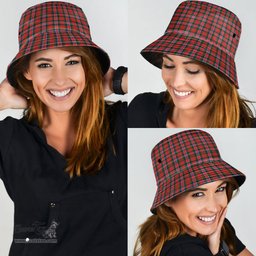 Scottish MacDuff Modern Plaid Tartan Bucket Hat - Tartan Plaid Brim Hat Scottish Plaid Tartan Plaid - ScotsTee - scotstee.com