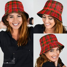 Scottish Munro Modern Plaid Tartan Bucket Hat - Tartan Plaid Brim Hat Scottish Plaid Tartan Plaid - ScotsTee - scotstee.com
