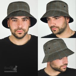 Scottish Haig Check Plaid Tartan Bucket Hat - Tartan Plaid Brim Hat Scottish Plaid Tartan Plaid - ScotsTee - scotstee.com
