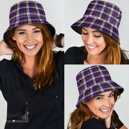 Scottish MacDonald Dress Modern Plaid Tartan Bucket Hat - Tartan Plaid Brim Hat Scottish Plaid Tartan Plaid - ScotsTee - scotstee.com