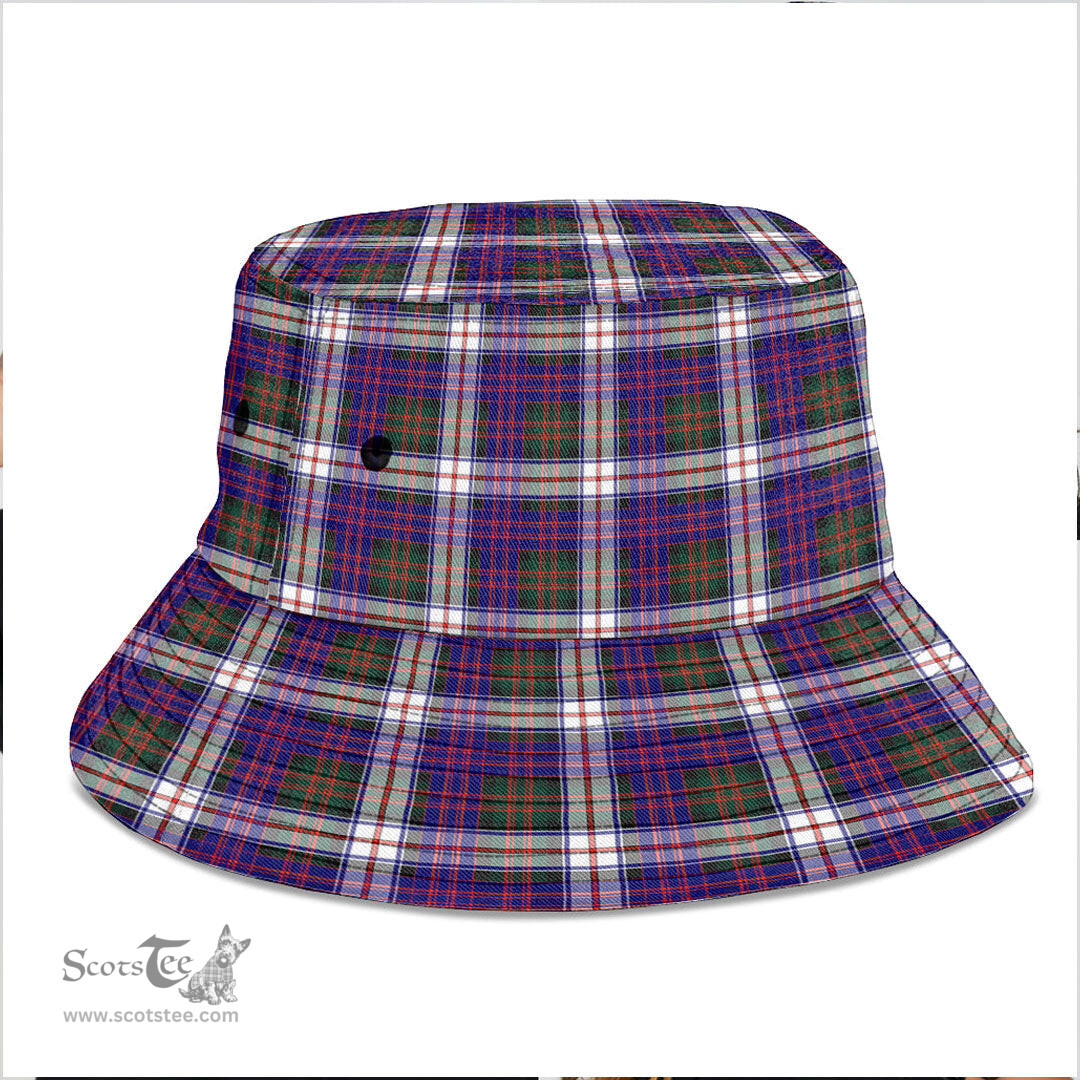 Scottish MacDonald Dress Modern Plaid Tartan Bucket Hat - Tartan Plaid Brim Hat Scottish Plaid Tartan Plaid - ScotsTee - scotstee.com