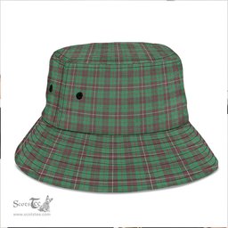 Scottish MacKinnon Hunting Ancient Plaid Tartan Bucket Hat - Tartan Plaid Brim Hat Scottish Plaid Tartan Plaid - ScotsTee - scotstee.com