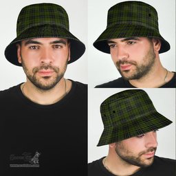 Scottish MacLean Hunting Plaid Tartan Bucket Hat - Tartan Plaid Brim Hat Scottish Plaid Tartan Plaid - ScotsTee - scotstee.com