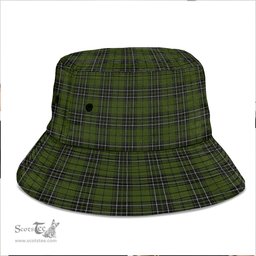 Scottish MacLean Hunting Plaid Tartan Bucket Hat - Tartan Plaid Brim Hat Scottish Plaid Tartan Plaid - ScotsTee - scotstee.com