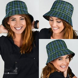 Scottish MacKay Ancient Plaid Tartan Bucket Hat - Tartan Plaid Brim Hat Scottish Plaid Tartan Plaid - ScotsTee - scotstee.com