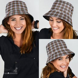 Scottish MacDuff Dress Ancient Plaid Tartan Bucket Hat - Tartan Plaid Brim Hat Scottish Plaid Tartan Plaid - ScotsTee - scotstee.com